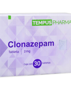 Clonazepam 2 Mg 30 Tabletas